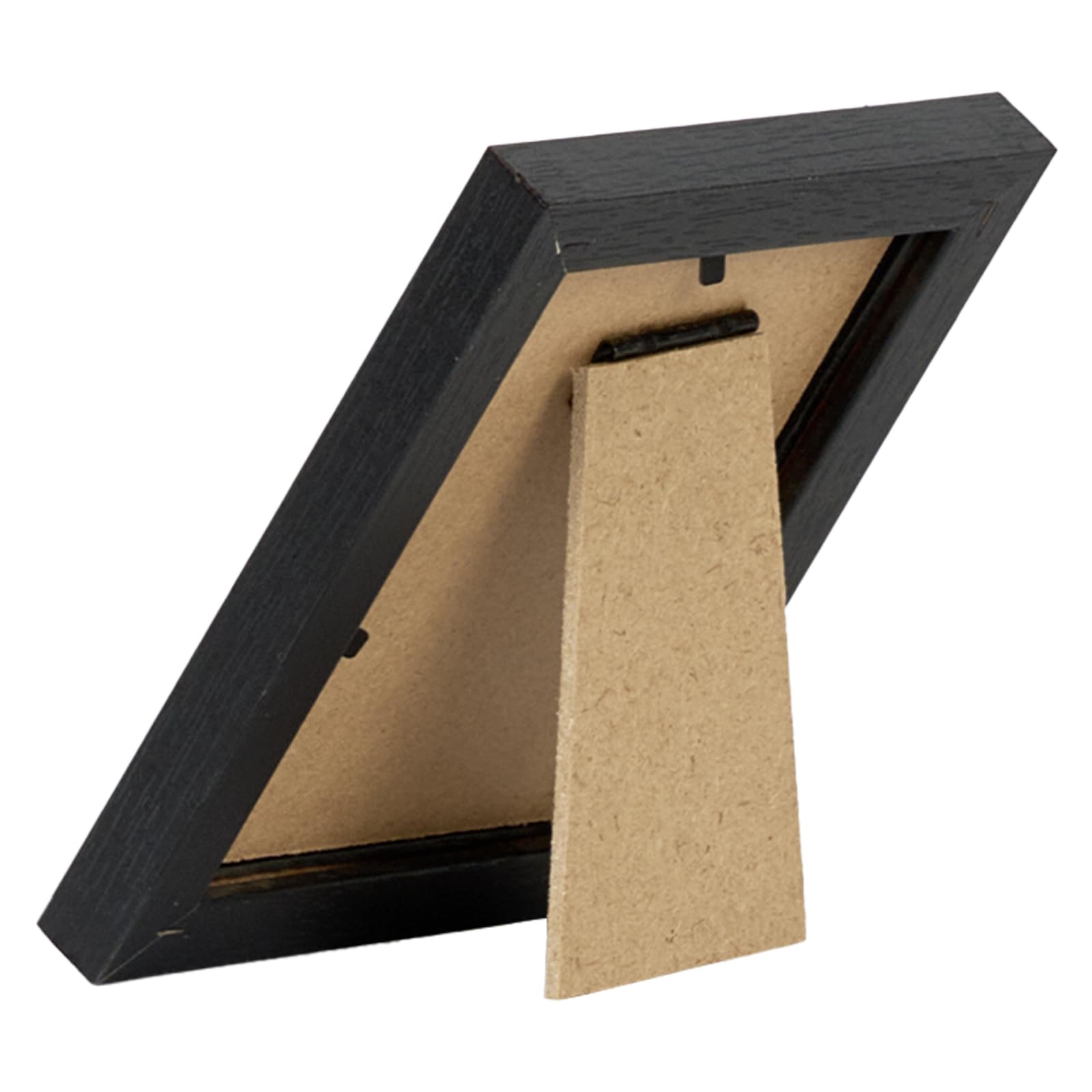 JCJMY 3x4 Picture Frame Black for Tabletop or Wall, 3 x 4 Wall Gallery Poster Photo Frame with Shatter Resistant Plexiglass, Bla